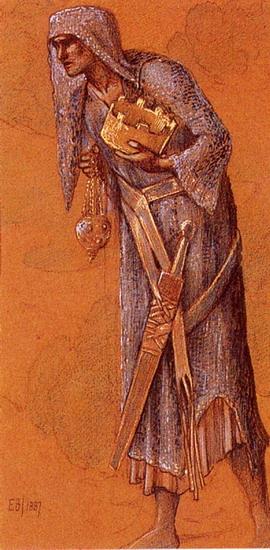 Joseph Präraffaeliten Sir Edward Burne Jones Ölgemälde